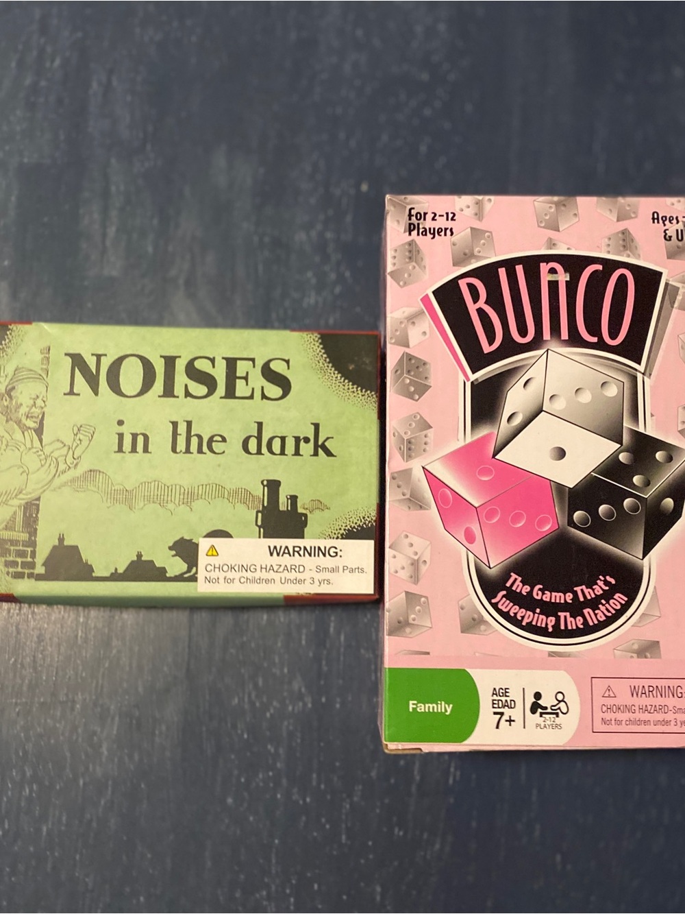 Set of 2 Games- Bunco and Noises in the Dark